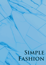 文学的な大理石のテクスチャ(サニーブルー)