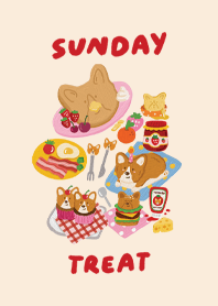 Corgi Sunday Treat