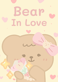 Girl Bear in love!