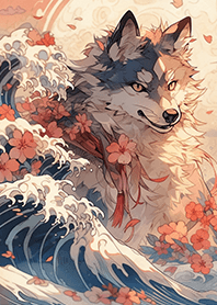 浮世繪-帥氣的狼!!狼❤-1