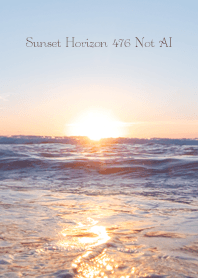 Sunset Horizon 476 Not AI