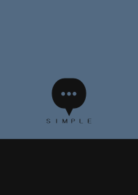 SIMPLE(black blue)V.1691b