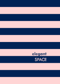 elegant SPACE <SAKURA/NAVY>