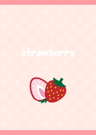 Delicious strawberries on light pink