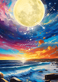 你的运气将会快速提升✨满月和流星 7