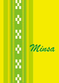 Minsa desing(Yellow/Yellow green)