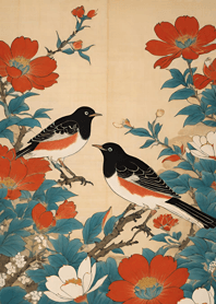 浮世絵 -鳥 1ECc7c