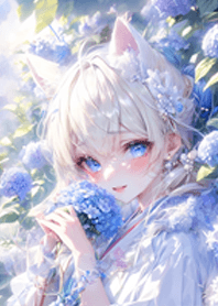 繡花少女