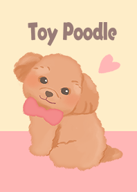 Toy Poodle Theme (Pink)