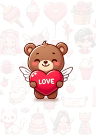 Bear with Love Valentine