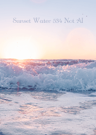 Sunset Water 534 Not AI