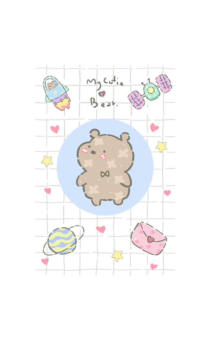 my cutie bear in space3