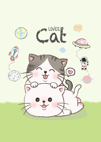 แมวอ้วนสีเขียว