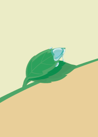 ekstamp leaf dewdrop  dusk NO.71.2