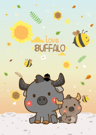 Buffalo Sunflower Bee Cute Lover