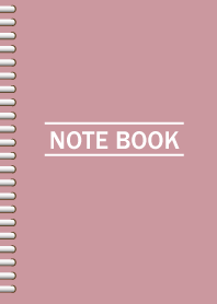 NOTEBOOK-SmokyPink-
