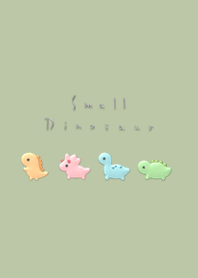 3d small dinosaur/pistachio