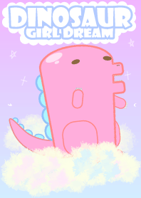 Dinosaur girl dream | Fantasy | classic