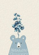 Scandinavian Forest Bear Blue