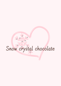 Snow crystal chocolate*strawberry