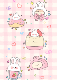 sweet rabbit cake