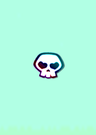 Simple Skull Heart 5