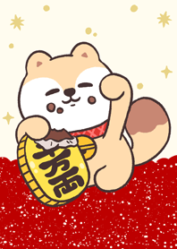 まるまるキツネ2-新年招財