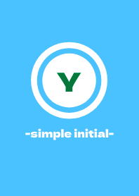 simple initial-Y- THEME 6