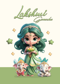 พระแม่ลักษมี & พระพิฆเนศ ร่ำรวย รักปัง