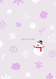 Snowman snowflake24 from Japan