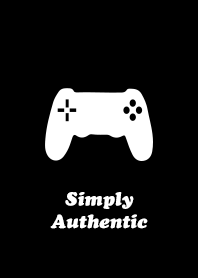 Simply Authentic Joystick Black-White