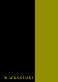 Simple Khaki & Black no logo No.4-5