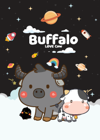 น้องวัวควาย ก้อนเมฆน่ารัก สีดำ