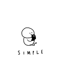 Simple White x Stickman.