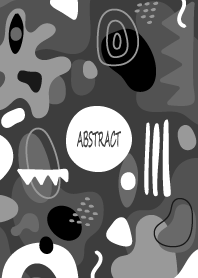 Flat Abstract Mine Shaft Black