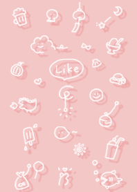 Fashionable icon pink06_2