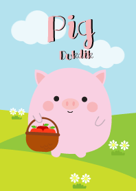 Cute Pig 2 Duk Dik Theme