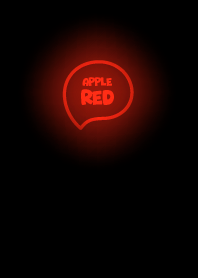 Apple Red Neon Theme V.8 (JP)