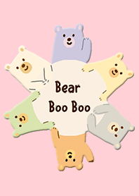 Bear Boo Boo Pink