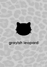 grayish leopard