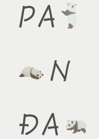 Panda simples e maduro