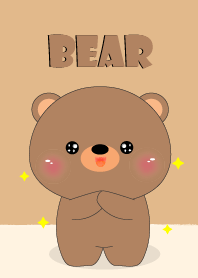 I Love Cute Cute Bear Theme