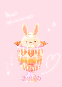 Rabbit and long-tailed parfait.