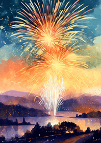 Beautiful Fireworks Theme#778