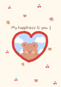 My happiness is you :)