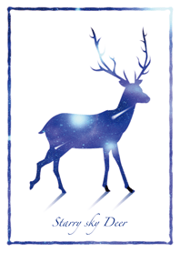 Starry sky Deer