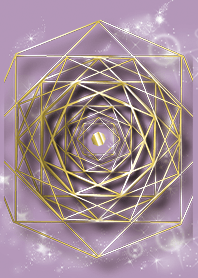 薄紫 : 風水 幸運の八角形
