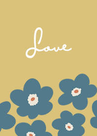 in bloom, flower b / mustard