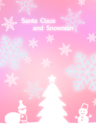 Santa Claus and Snowman