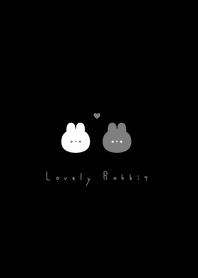 黑白兔 /black